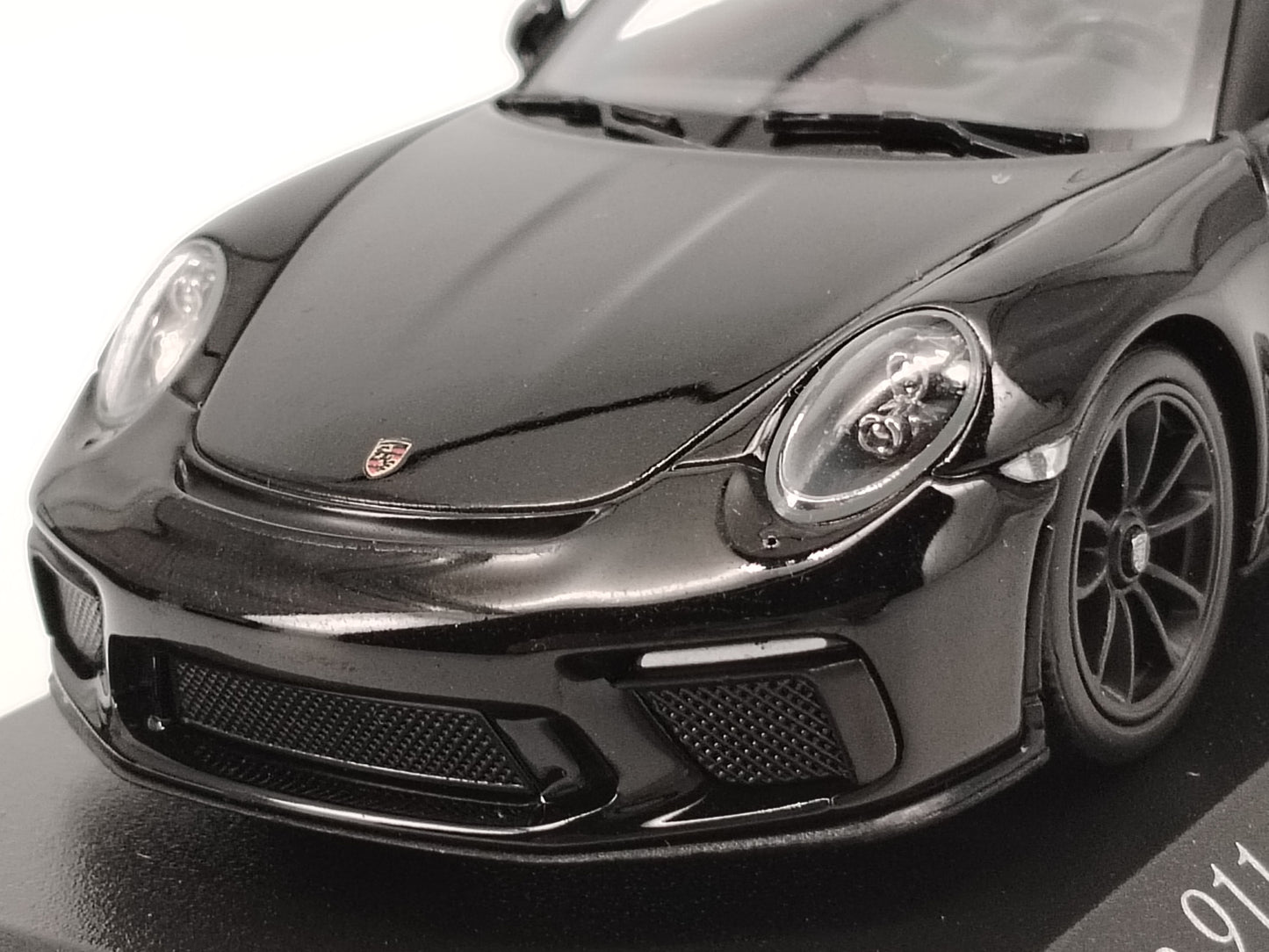 MINICHAMPS 1/43 Porsche 911(991)SPEEDSTER 2019 Black Alloy Model 410061134