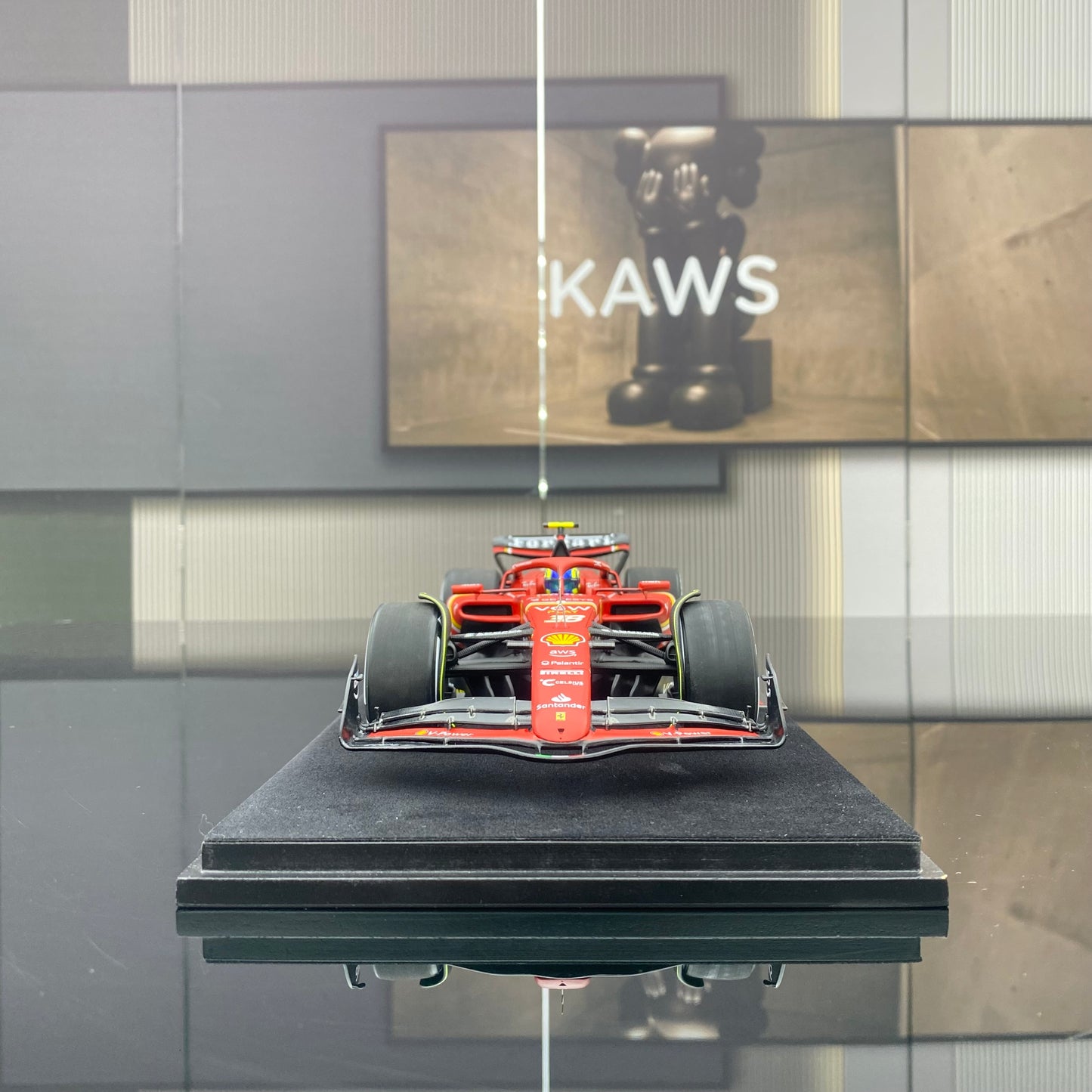looksmart 1/18 Ferrari SF-24 2024 Saudi Grand Prix F1 third place No. 16 Leclerc