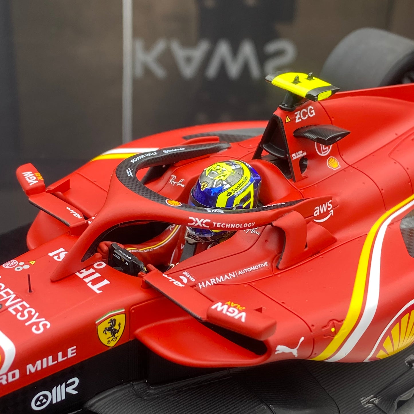 looksmart 1/18 Ferrari SF-24 2024 Saudi Grand Prix F1 third place No. 16 Leclerc