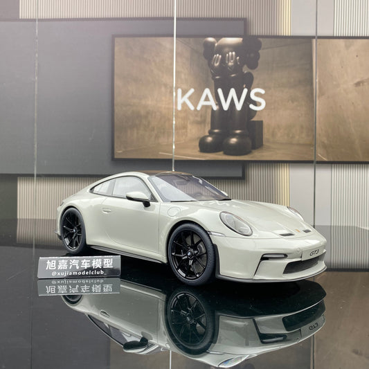 GT Spirit 1/12 Porsche 992 GT3 Gray Limited Edition Car Model Ornament