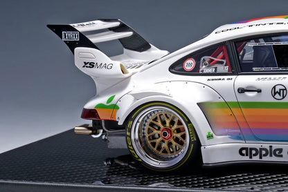 TGM 1/18 Porsche RWB 964 Apple Livery Limited Edition Resin Model Car