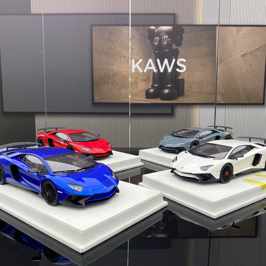 MAKE UP 1/18 Lamborghini Aventador LP750-4 SV limited edition car model