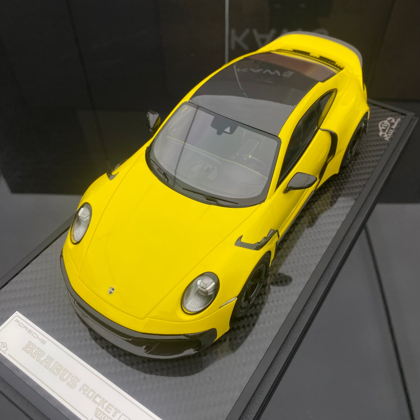 VIP 1/18  Porsche Porsche 911 Brabus Rocket 900R modified version simulation car model