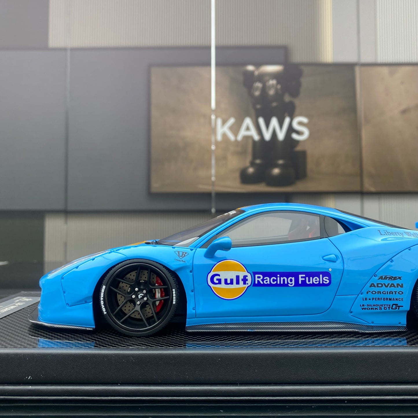 BBA MODEL 1/18 Ferrari 458GT Limited Edition Car Model Ornaments Gift