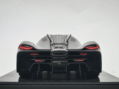 FA 1/18 Koenigsegg Jesko Absolut Carbon Black Resin Model Car