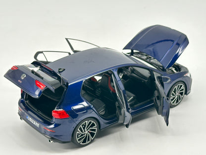 Norev 1/18 Volkswagen Golf GTI 2020 Blue Alloy Full Open Simulation Car Model NOR156