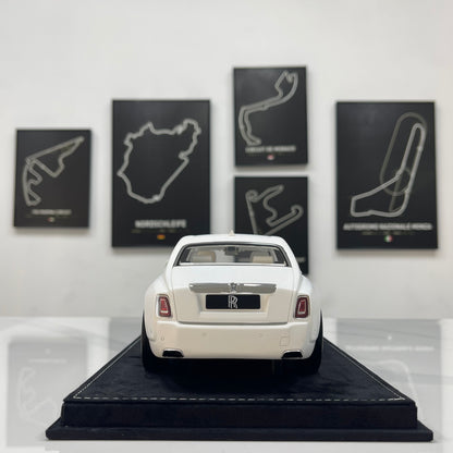 HH Model 1/18 Rolls-Royce Phantom Series II Ivory White HH735