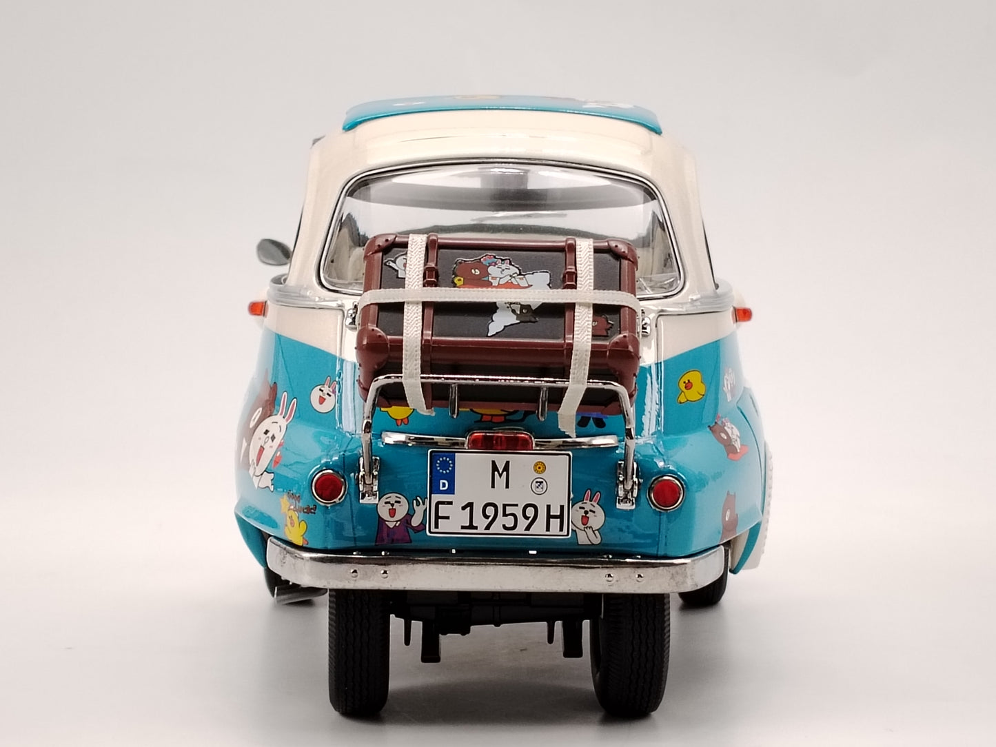 NSL 1/18 BMW ISATTA LINE Alloy Model Car Ornaments