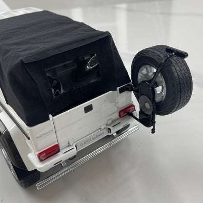 Almost Real 1/18 Mercedes-Benz G 650 Landaulet – Metallic White (820213)