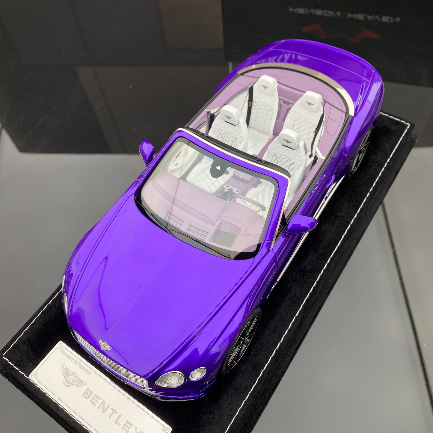HH Model 1/18 Bentley Continental GTC convertible limited edition car model