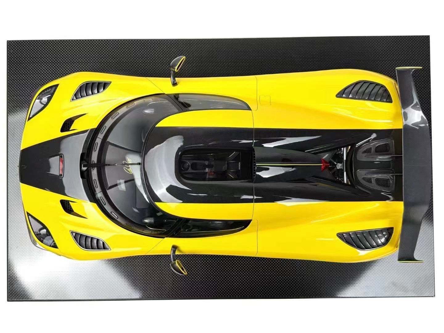 【pre-sell】Frontiart 1/8 Koenigsegg Agera ML Locke Yellow Limited Edition High-End Car Model Ornament