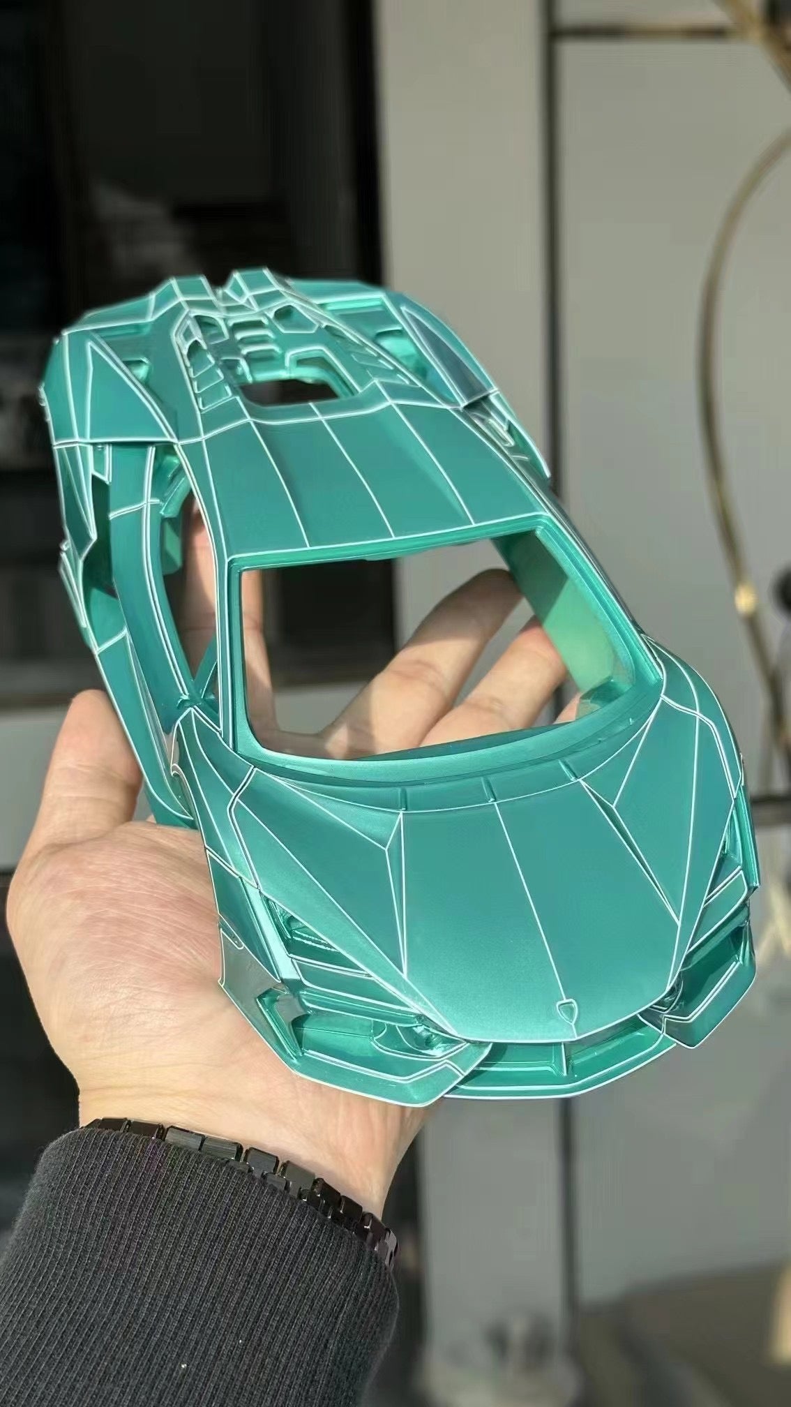 HH MODEL 1/18 Lamborghini Revuelto nuevo modelo de coche de simulación de Daniel