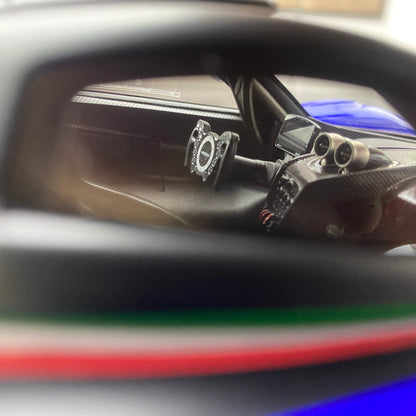 BBR 1/18 Pagani Huayra R blue simulation car model ornaments