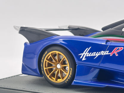 BBR 1/18 Pagani Huayra R Blue Resin Model Car