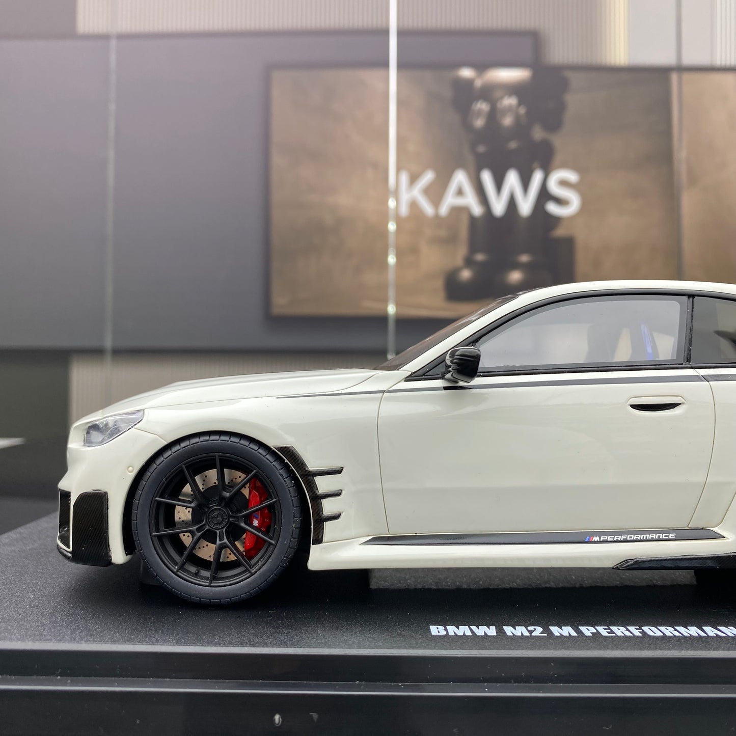 GT Spirit 1/18 BMW M2 M PERFORMANCE white simulation car model ornaments