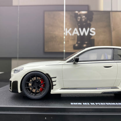 GT Spirit 1/18 BMW M2 M PERFORMANCE white simulation car model ornaments