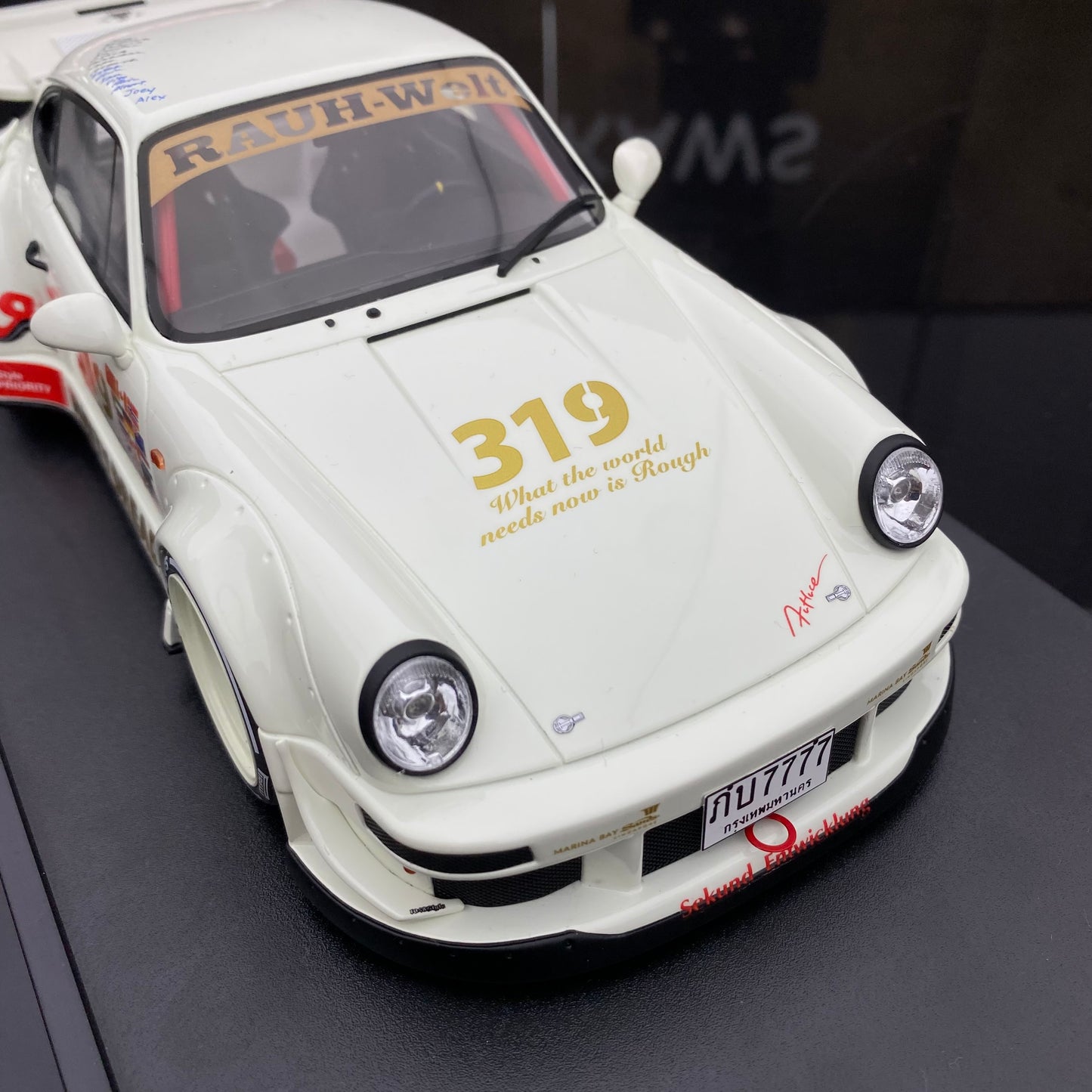 GT spirit 1/18 Porsche RWB natty dread junior car model GT489