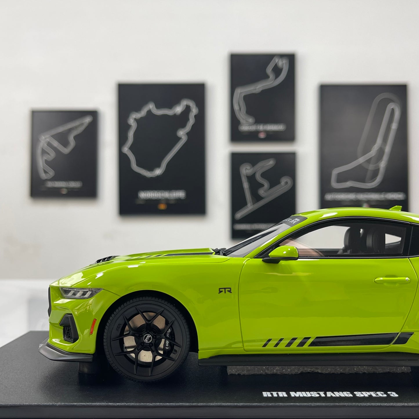 GT Spirit 1/18 Ford RTR Mustang Spec-3 Yellow (GT565)