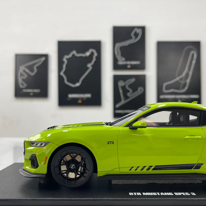 GT Spirit 1/18 Ford RTR Mustang Spec-3 Yellow (GT565)