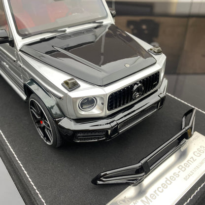 Vehicle Art 1/18 Mercedes-Benz AMG G63 Star Painting Resin Simulation Car Model Collection
