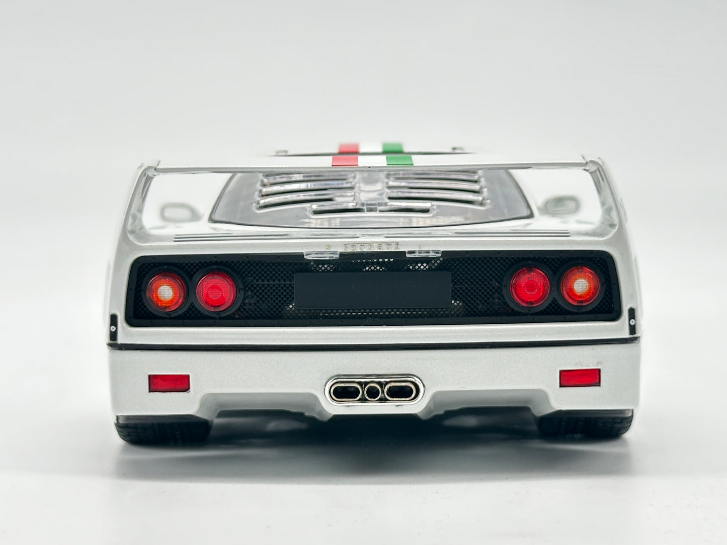 kyosho 1/18 Ferrari F40 Pearl White Alloy Full Open Car Model