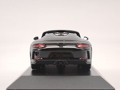 MINICHAMPS 1/43 Porsche 911(991)SPEEDSTER 2019 Black Alloy Model 410061134