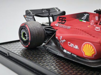 BBR 1/43 Ferrari SF75 GP Bahrain Station Limited Edition Car Model Ornaments