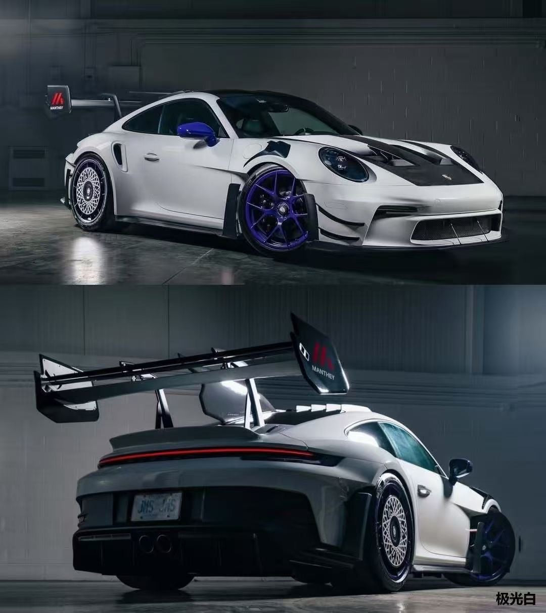 Vip Scale Models 1/18 Porsche 911 GT3 RS - Manthey Racing modified resin model.