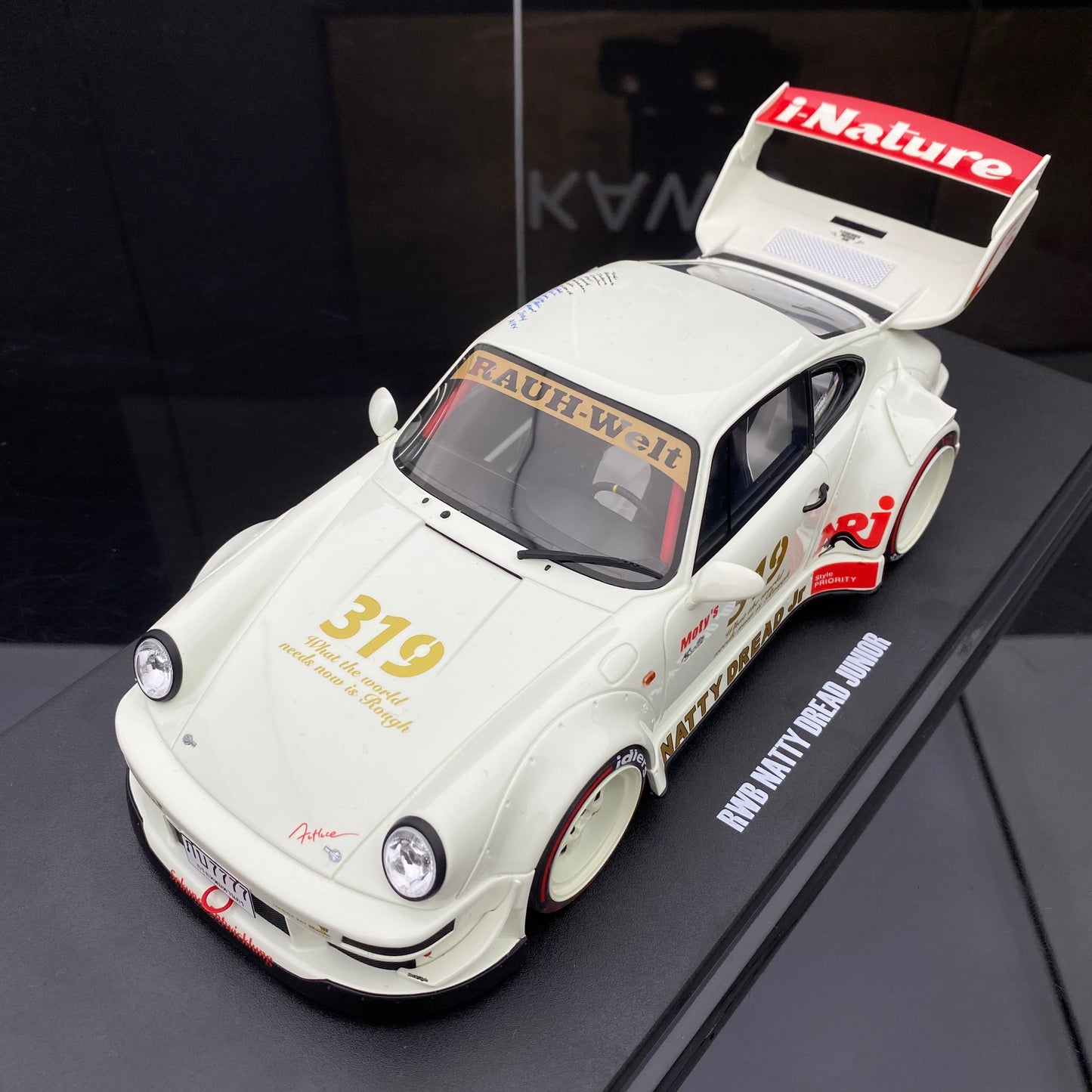 GT spirit 1/18 Porsche RWB natty dread junior car model GT489