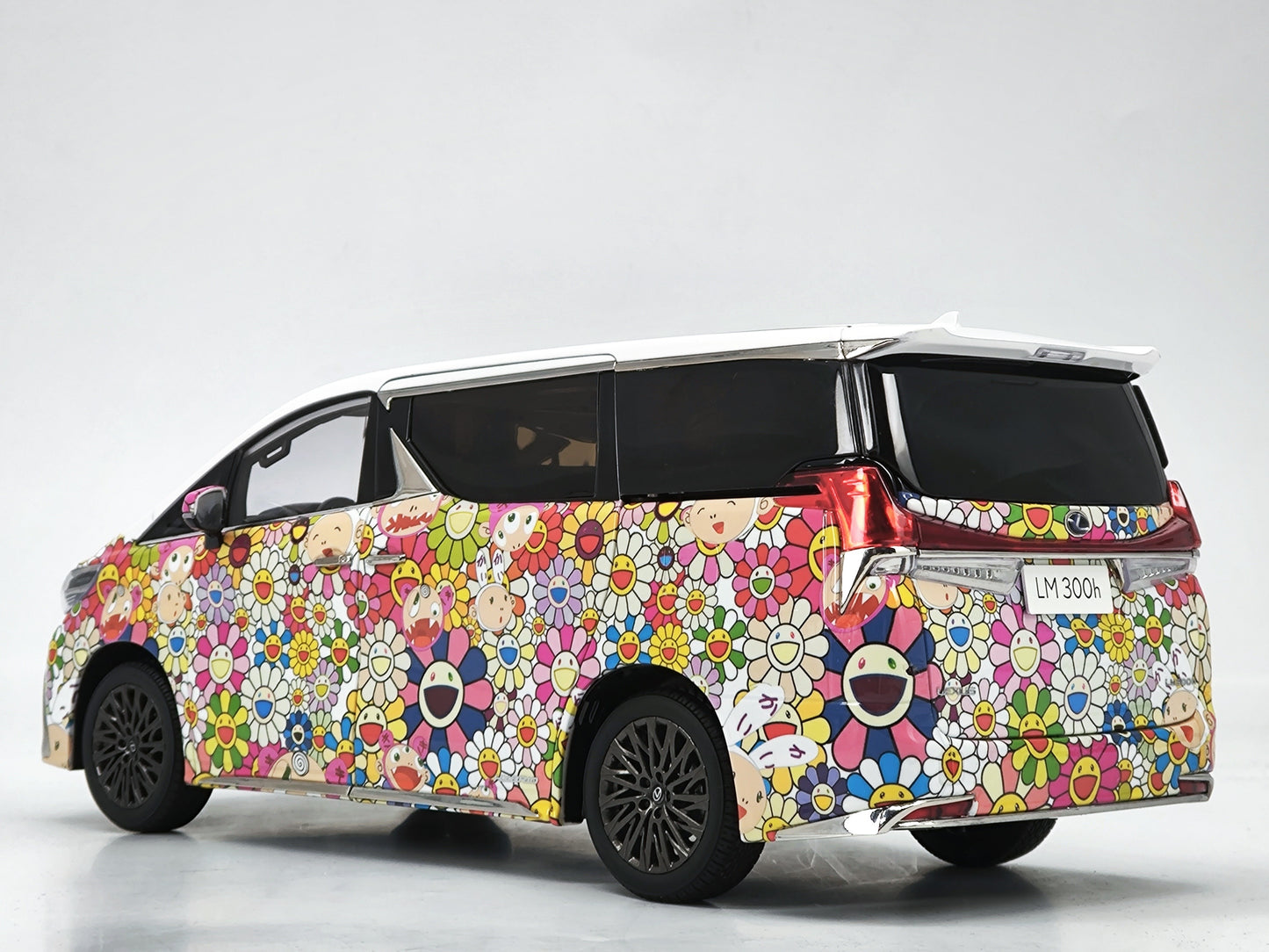 KF 1/18 Lexus lm300h commercial vehicle model sunflower car model ornaments