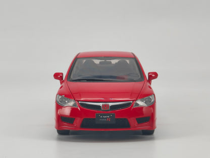 WELL 1/18 Honda Civic Type R (FD2) Red Alloy Full Open Car Model