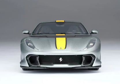 Amalgam 1:18 Ferrari 812 Competizione Cockburn Gray Resin Model