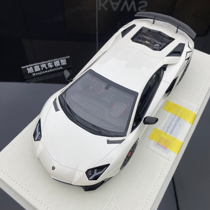 MAKE UP 1/18 Lamborghini Aventador LP750-4 SV limited edition car model