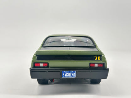 GMP 1/18 Chevrolet NOVA STREET FIGHTER WARHAWK Army Green Alloy Car Model