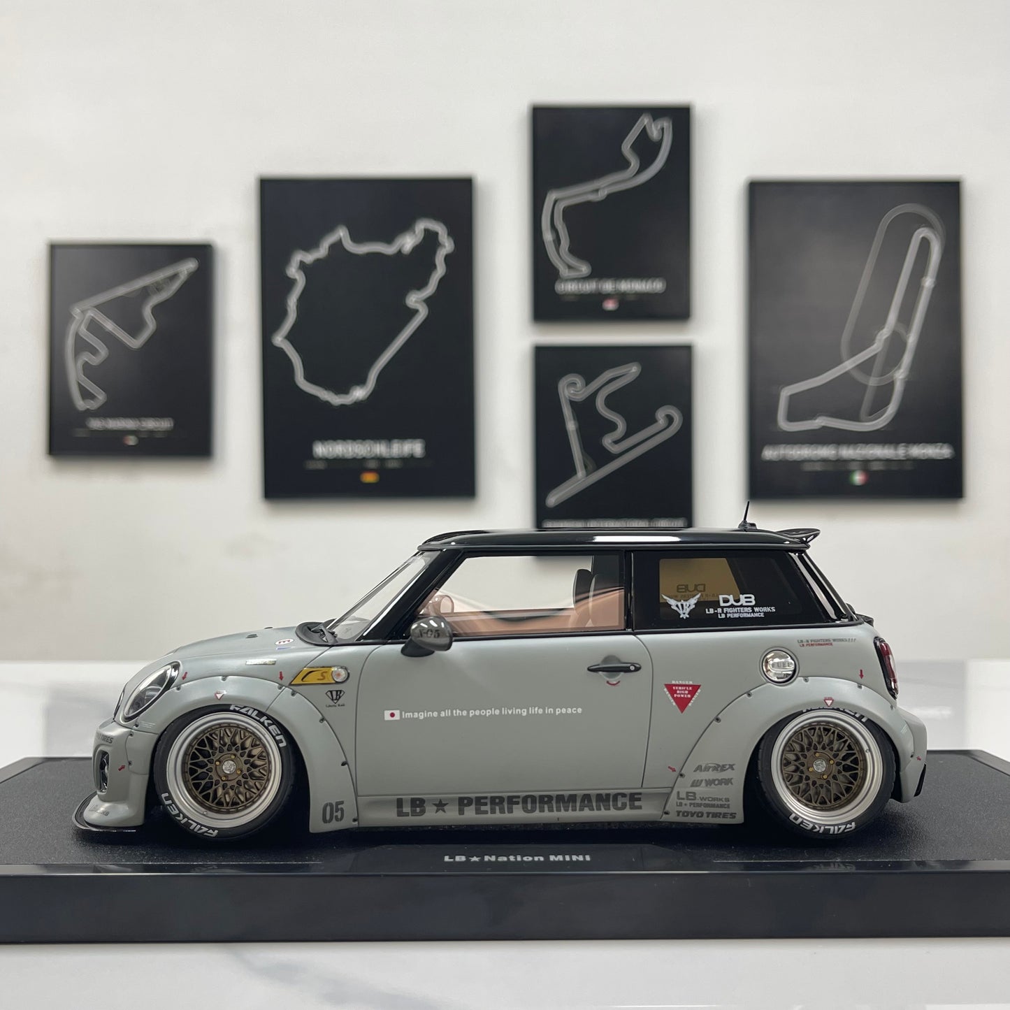 OTTO 1/18 MINI Cooper R56 2015 Grey OT1212