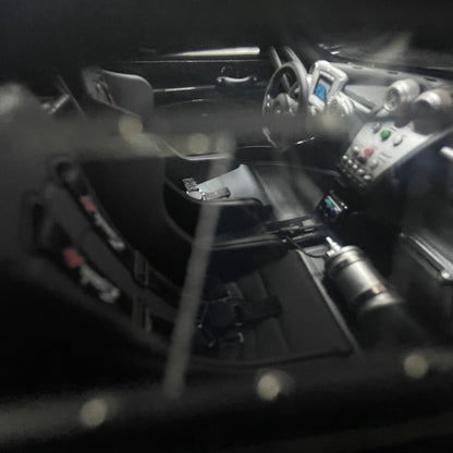 KASH MODEL 1/18 Pagani Zonda R Gloss Carbon Black KPZR002