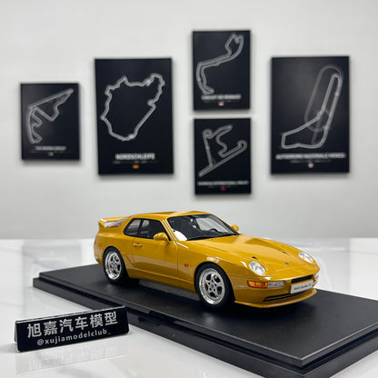 GT Spirit 1/18 Porsche 968 TURBOS Yellow GT947