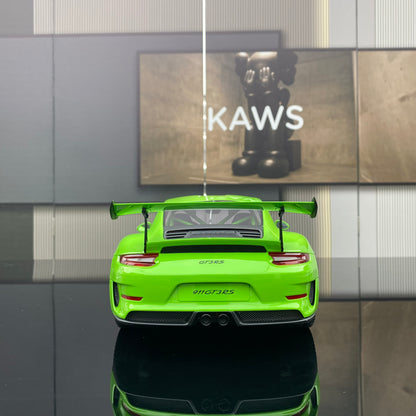 GT Spirit 1/12 Porsche 911 (991.2) GT3RS green simulation car model