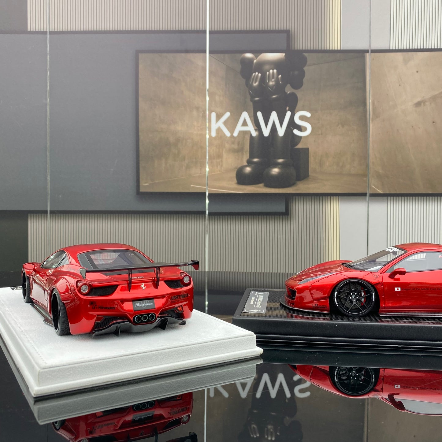 Ferrari 458 GT 1.0 Burgundy Edición Limitada Modelo BBA 1/18