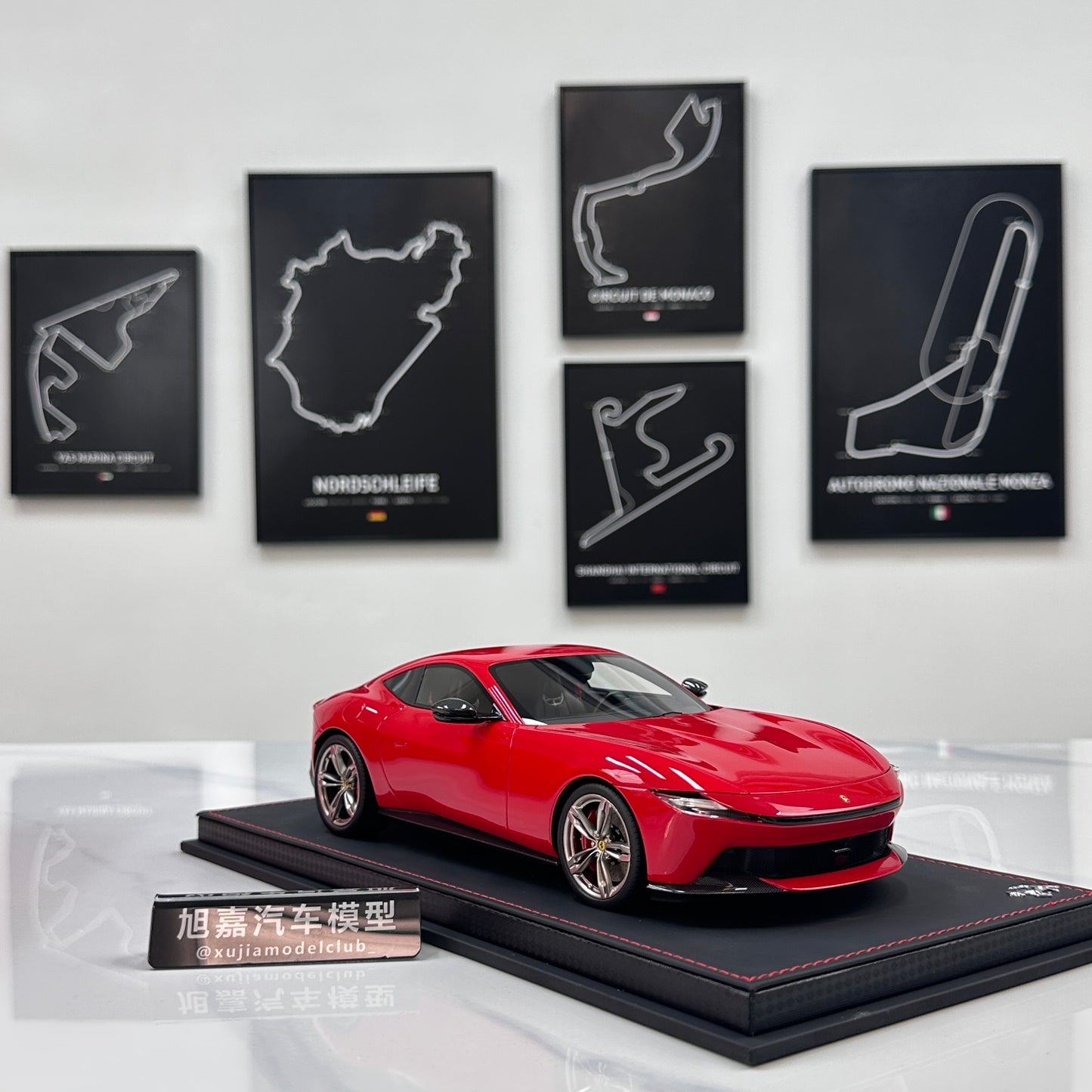 BBR 1/18 Ferrari Amalfi Standard Red P18272A2