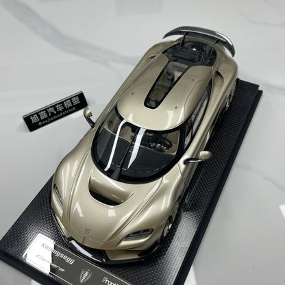 FrontiArt 1/18 Koenigsegg Gemera - Champagne - FA207