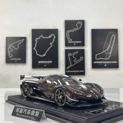 FRONTIART 1/18 Koenigsegg Jesko "Sadair's Spear" – Brown (FA198)