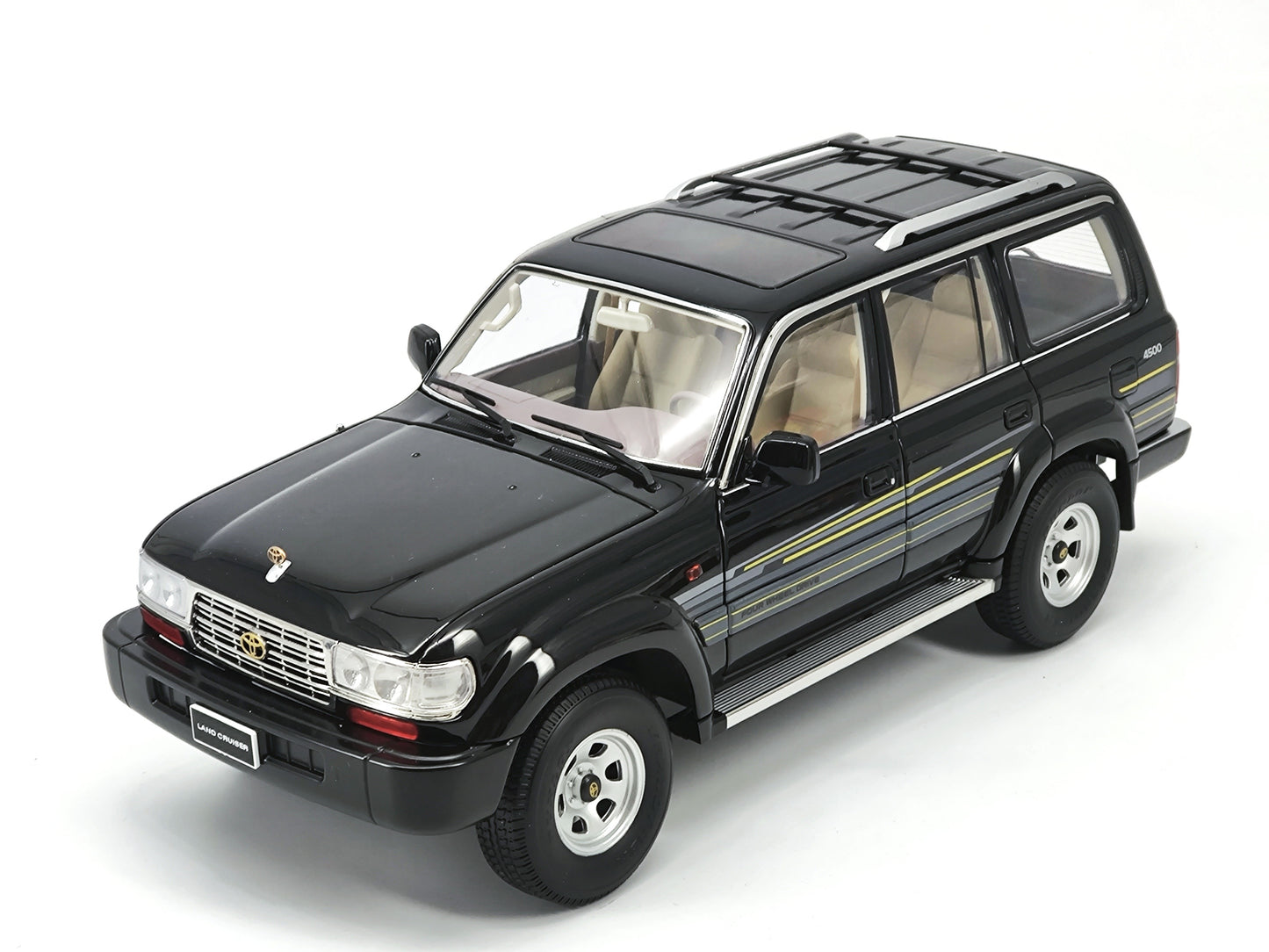 Kengfai 1/18 Toyota Land Cruiser LC80 Alloy Off-Road Car Model Ornaments