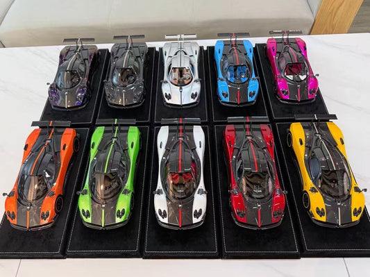 HH Model 1/18 Pagani Cinque Limited Edition Simulation Car Model Ornaments