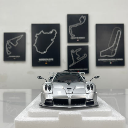 LCD 1/18 Pagani Imola Silver LCD125