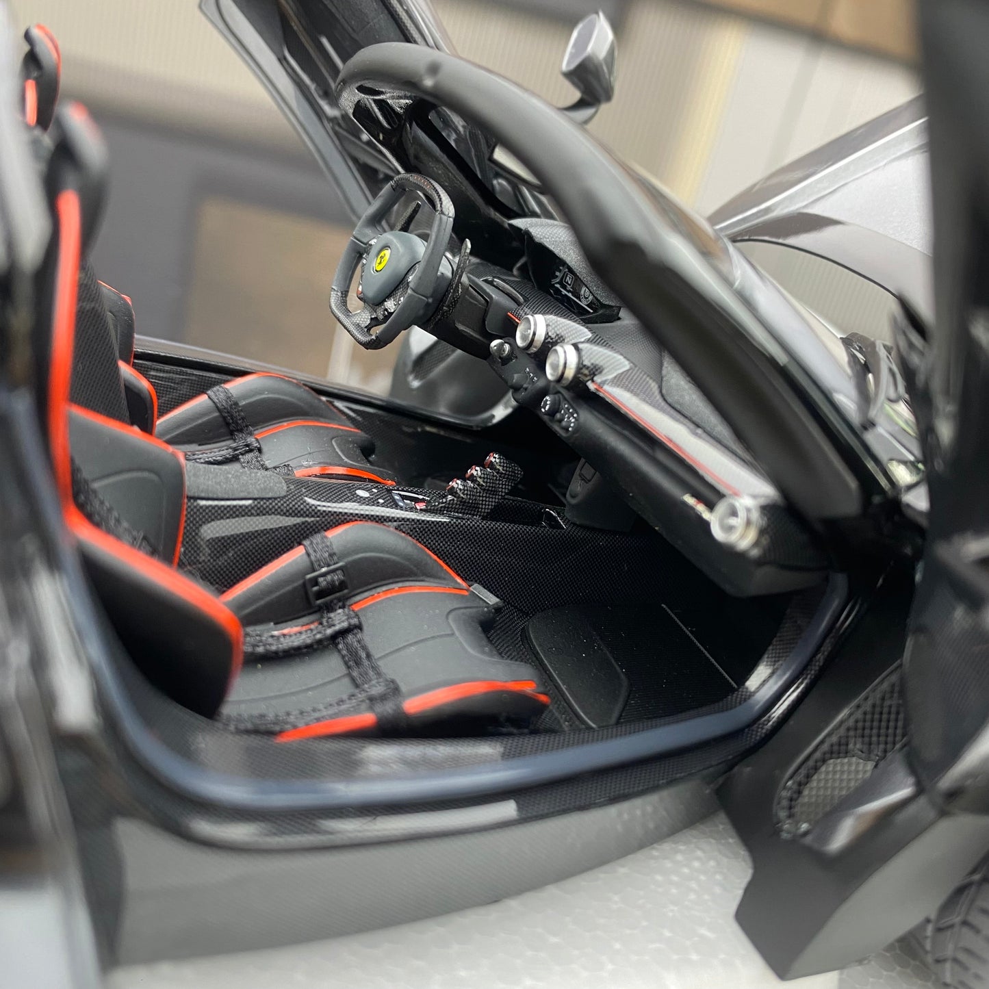 BBR 1/18 Ferrari LaFerrari Convertible Supercar Simulation Car Model