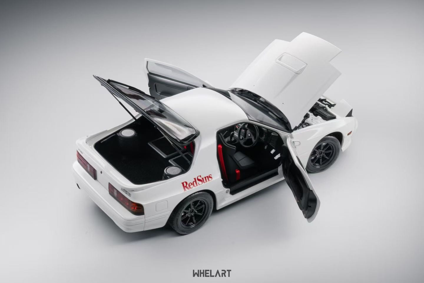 WHELART 1/18 Mazda RX7 FC3S Diecast Car Model