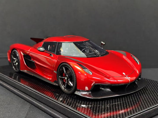 Frontiart 1/18 Koenigsegg Jesko Absolute Edition Apple Red Limited Edition Car Model Birthday Gift