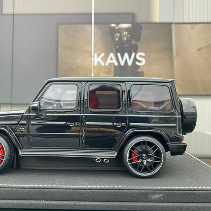 VEHICLE Art 1/18 Mercedes-Benz G63 black simulation car model ornament