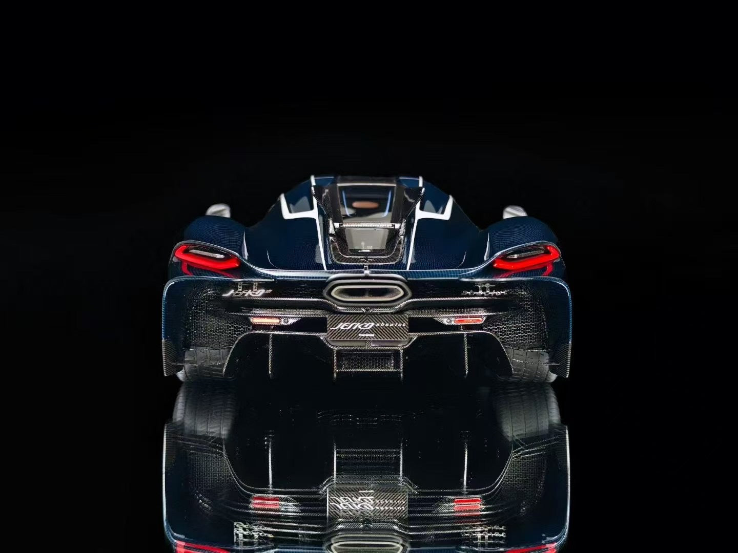 Frontiart 1/18 Koenigsegg Jesko Absolute Edition Carbon Black